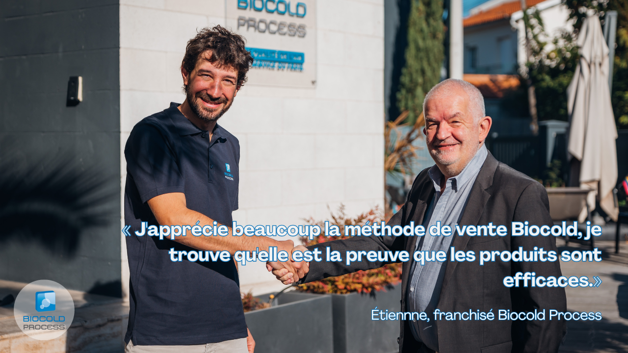 Étienne, franchisé Biocold Process pour la Nièvre et l'Yonne